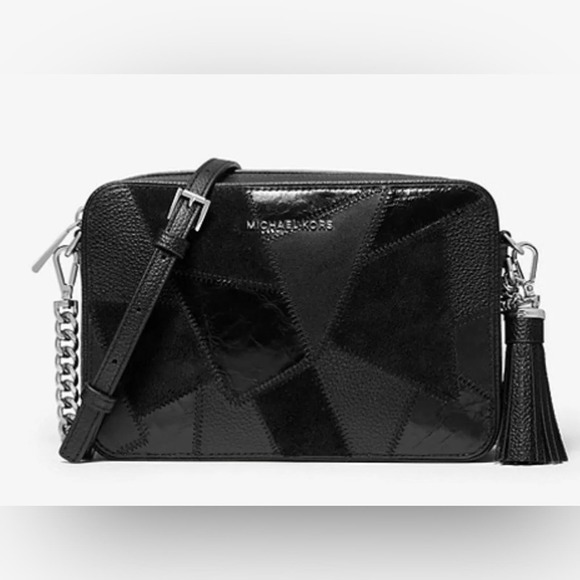 NEW Michael Kors Patchwork Crossbody & MATCHING Wallet - Picture 2 of 7